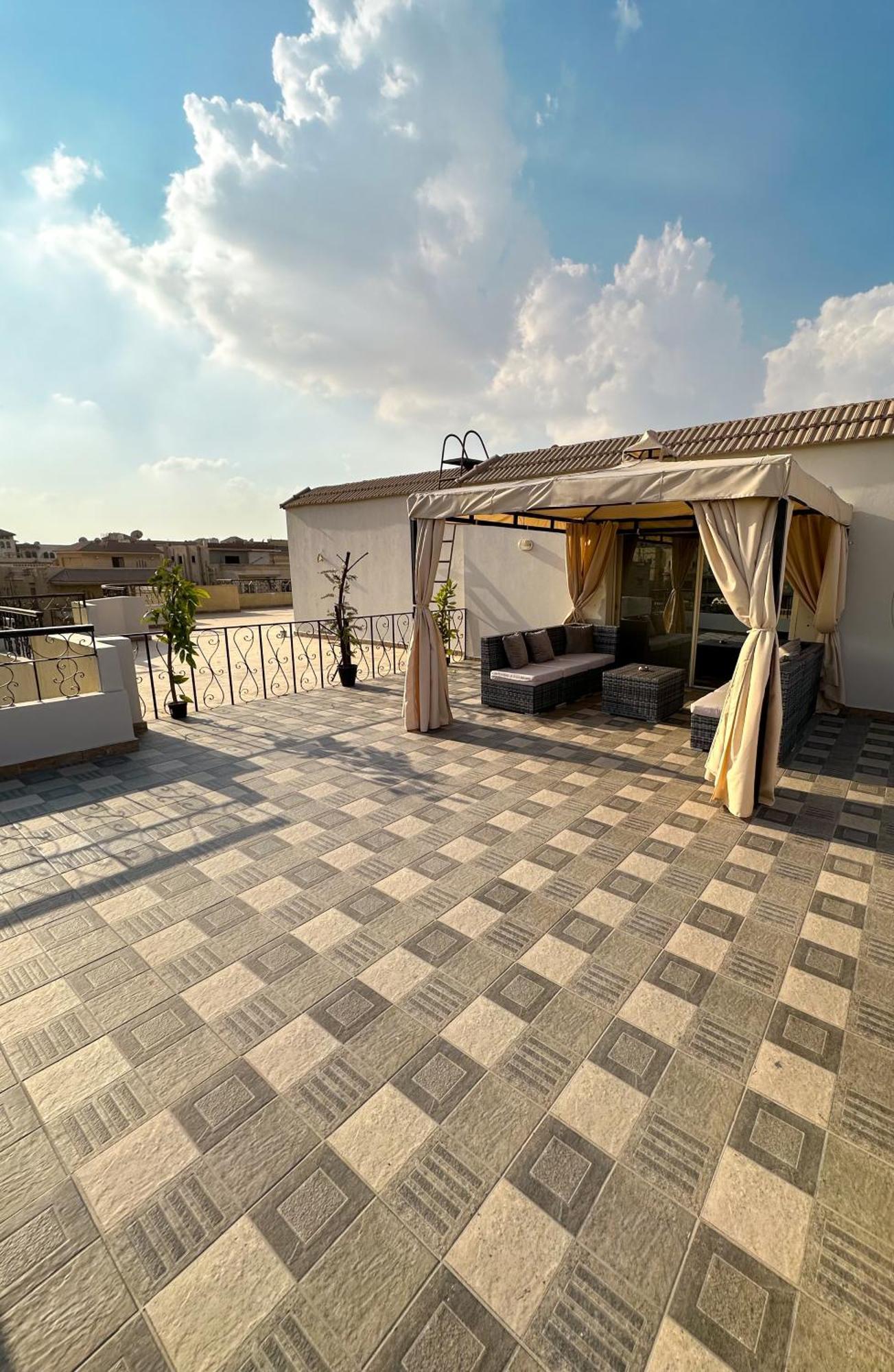 2Bd Apartment In A Rooftop With A Private Terrace Cairo Exterior photo